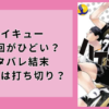 ハイキュー最終回がひどい？ネタバレ結末ラストは打ち切り？